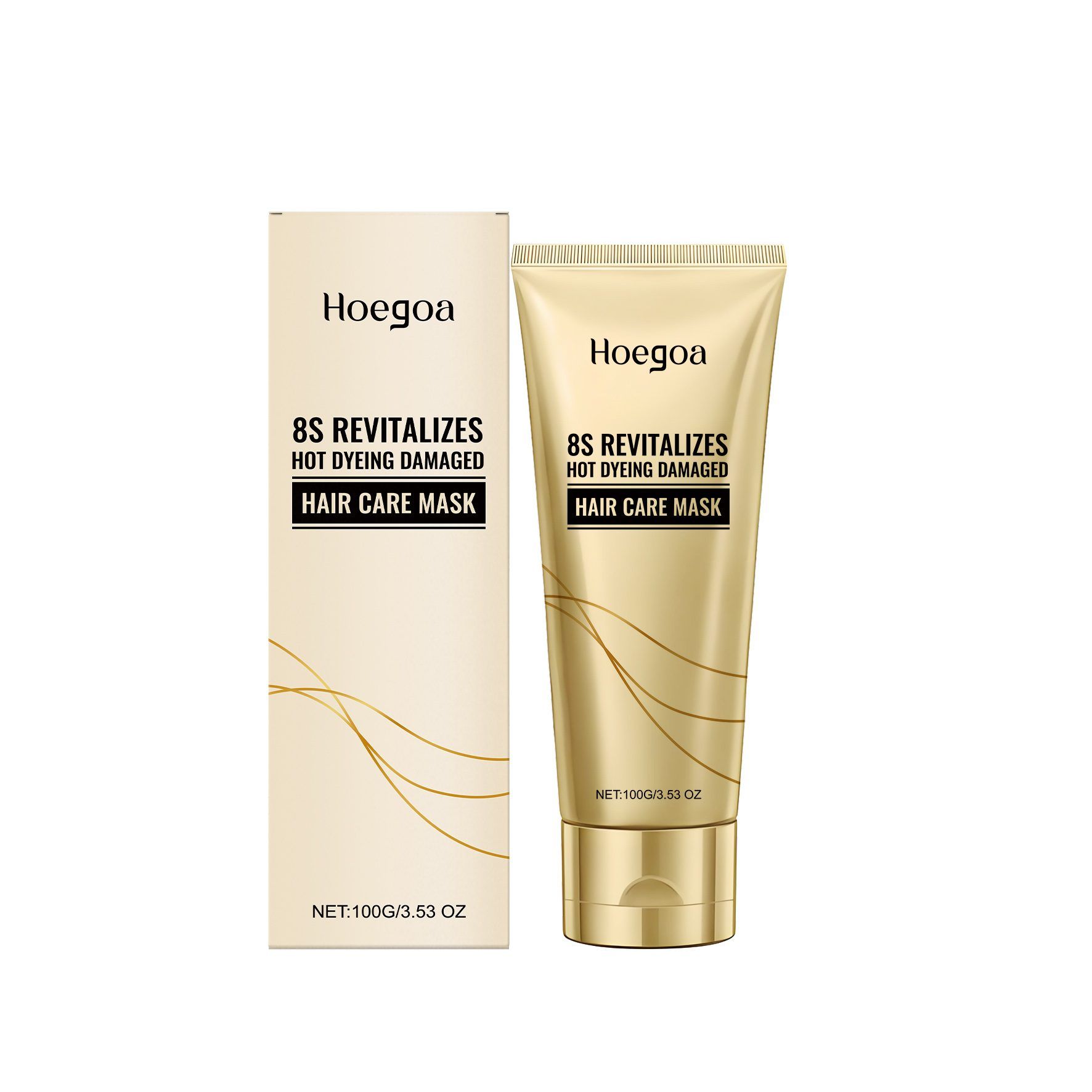 HOEGOA Post-Color Hair Conditioning Mask, 100 g