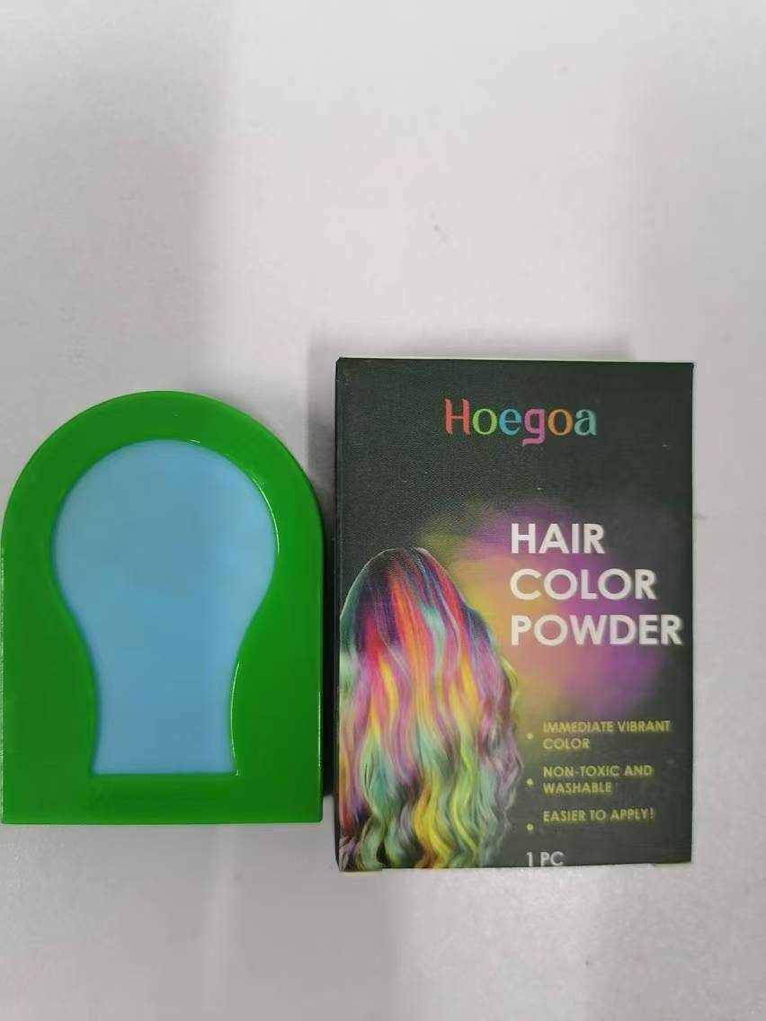 HOEGOA Green Hair Color Compact, 1 Piece