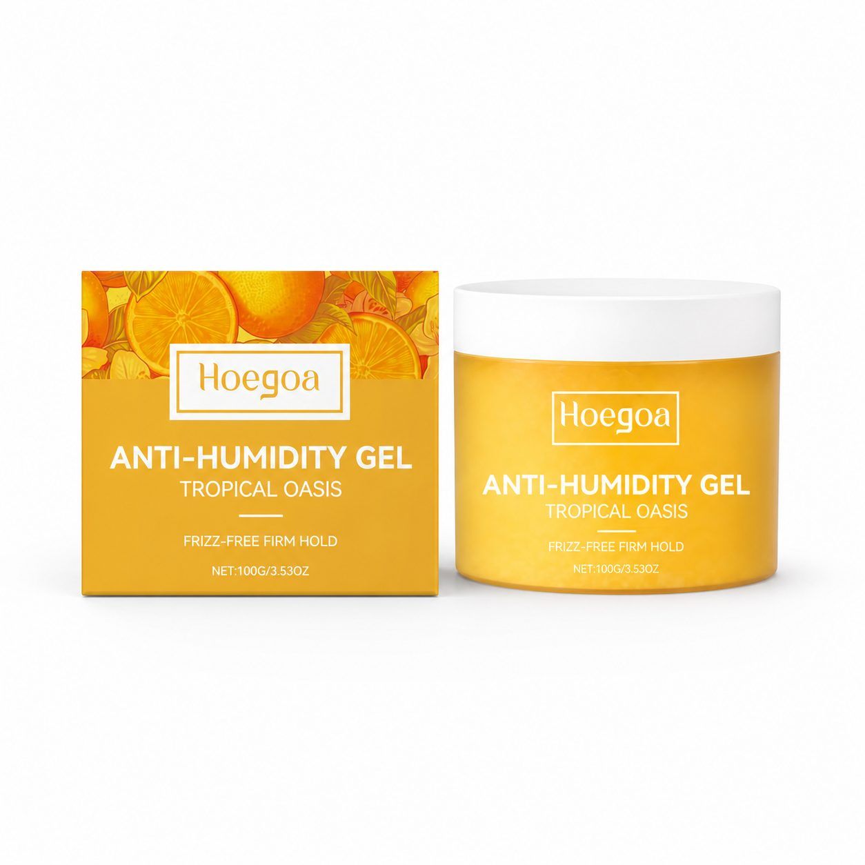 HOEGOA Humidity-Resistant Hair Styling Gel, 100 g