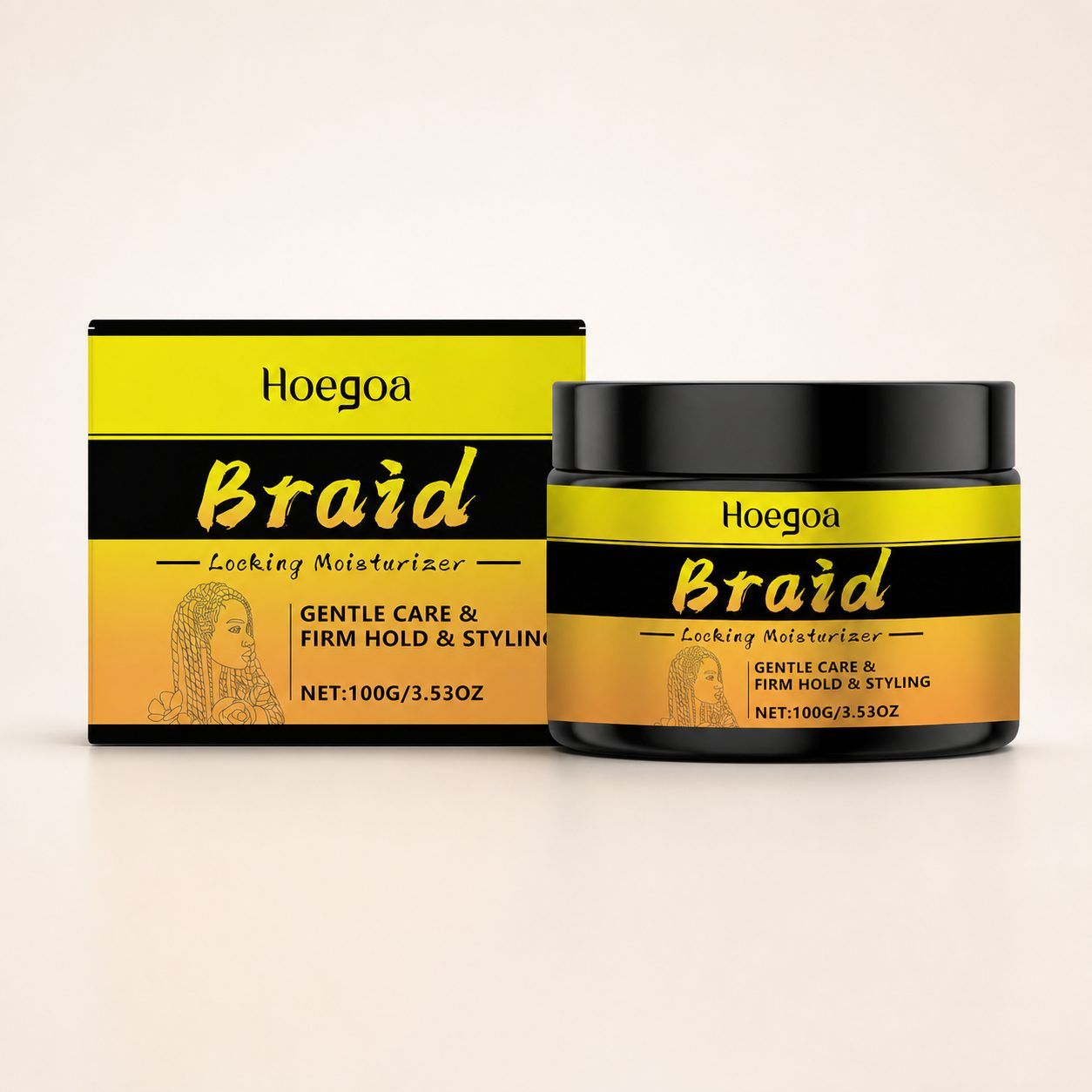 HOEGOA Moisturizing Hair Styling Gel, 100 g