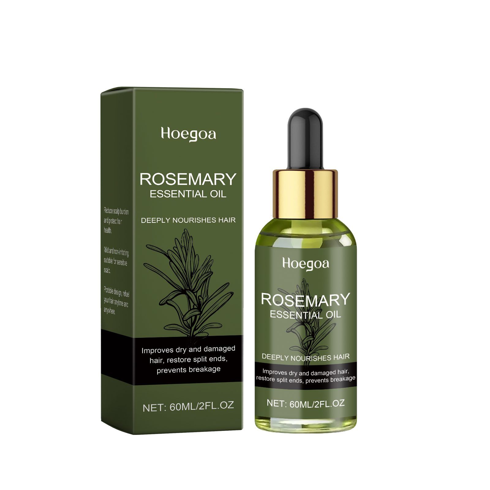 HOEGOA Rosemary Hair Care Oil, 60 ml