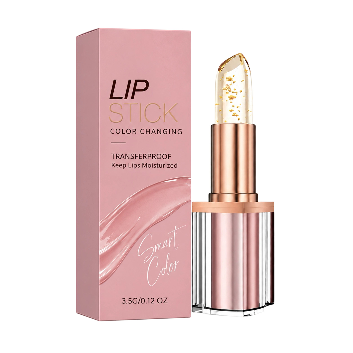 Gold Foil Moisturizing Temperature Change Lipstick