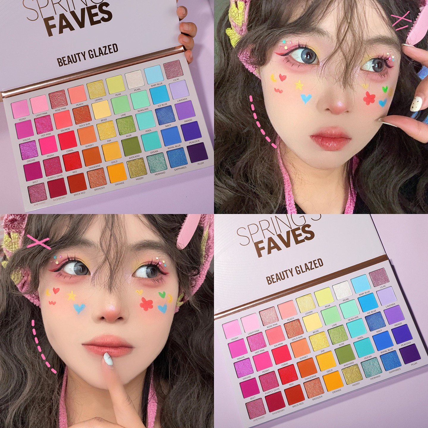45-Color Springtime Favourite Eyeshadow