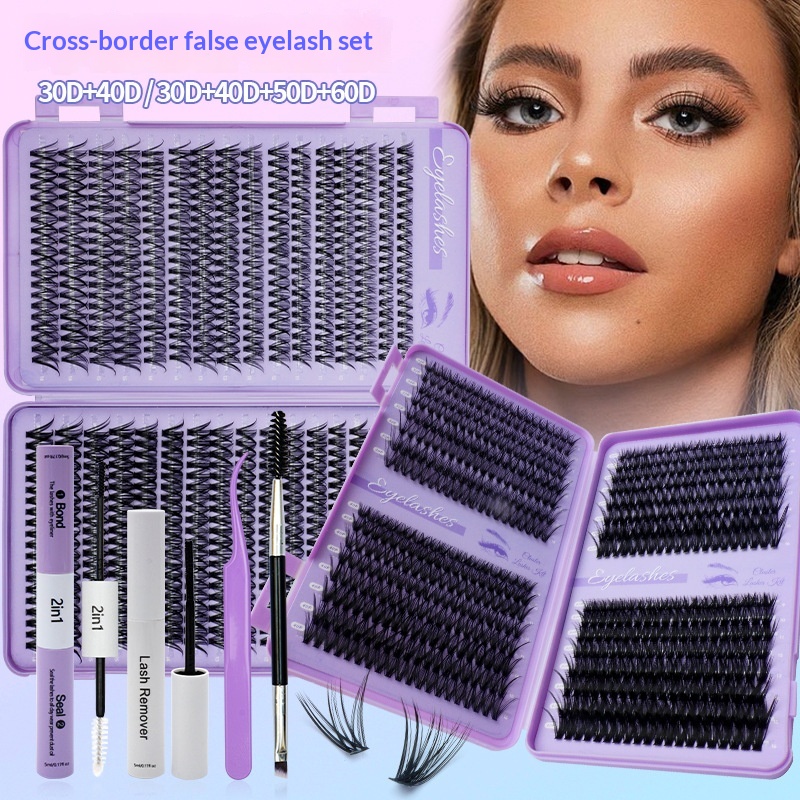 DIY Sectional False Eyelashes