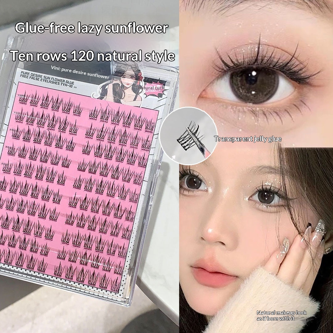 Natural Everyday Glue-free False Eyelashes