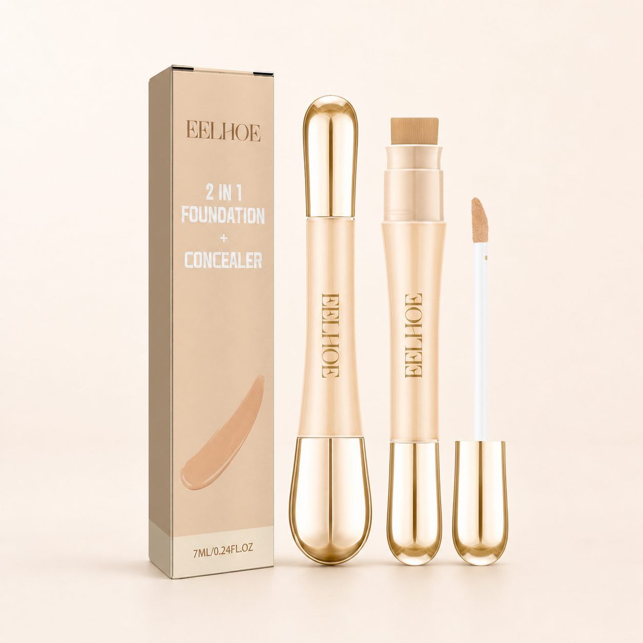 EELHOE Dual-End Concealer, 7 ml