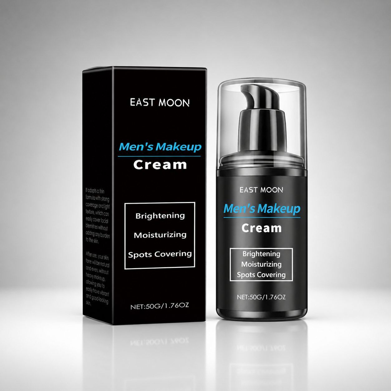 EAST MOON Men's Tinted Face Concealer Cream, 50 g