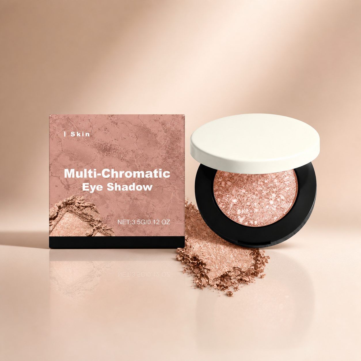 AMZ Shimmer Eye Shadow, Nude, 3.5 g