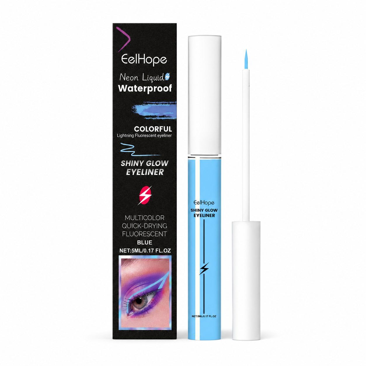 EELHOPE Liquid Eyeliner, Blue, 5 ml
