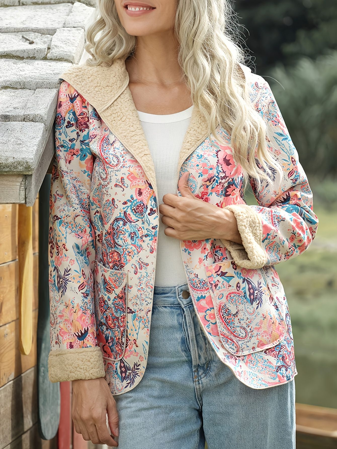 European And American Autumn Winter New Women's Clothing Casual Artistic Printed Hooded…