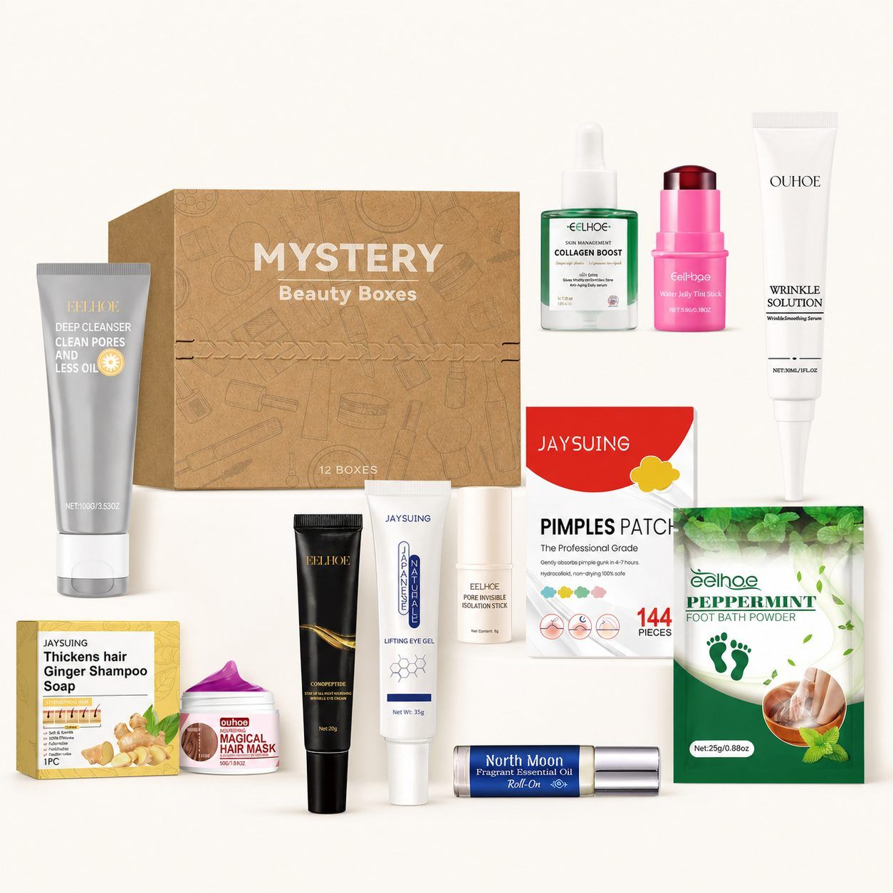 AMZ Mystery Beauty Box, 1 Assorted Set