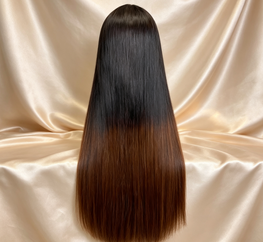 Real Hair Wig Full Head Set BOB Short Hair Long Straight Hair Wavy Curly Hair Factory Can…
