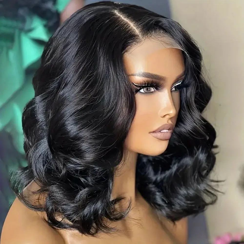 Loose Wave Wig 13x4 Frontal Bouncy Wave Wig Human Hair