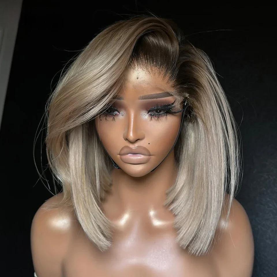 High-Temperature Resistant Side-Part Womens Wig