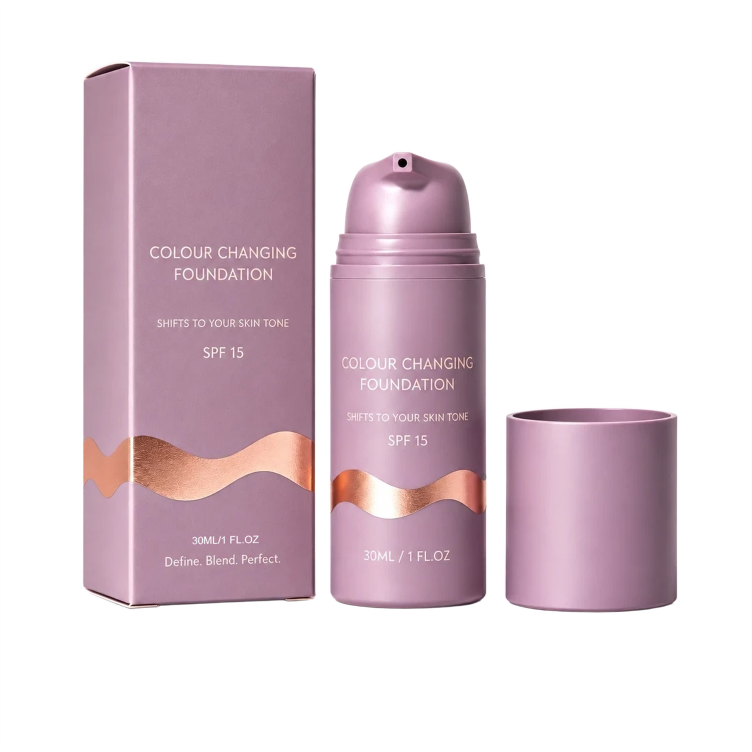 Discolored Liquid Foundation