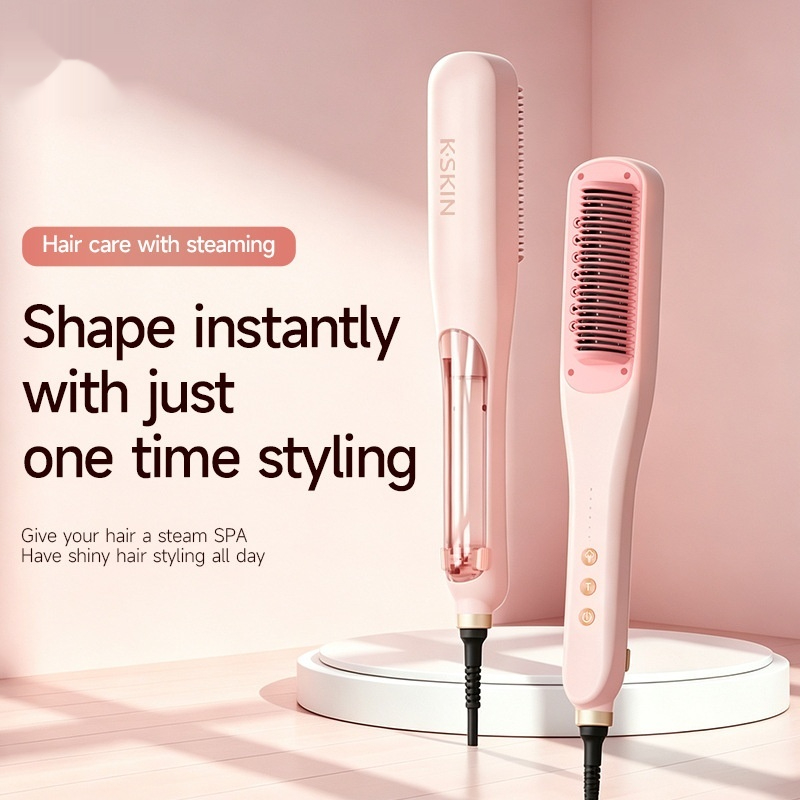 Dual-purpose Hair Straightener That Protects And Styles Hair Without Damage