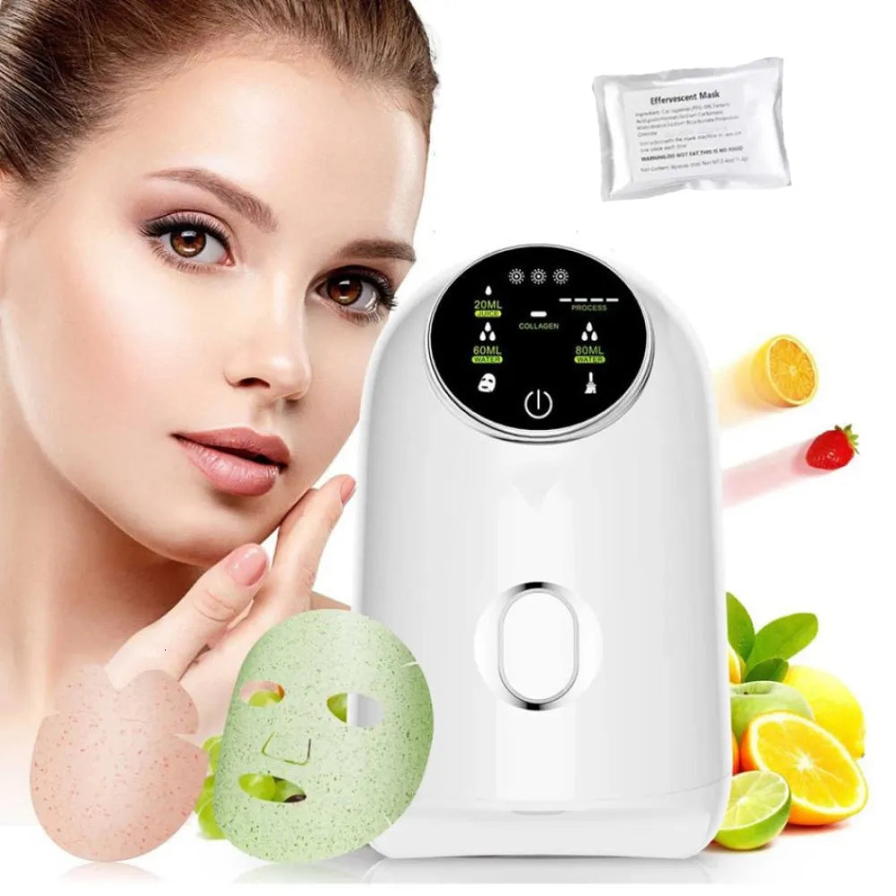 Natural Face Mask Maker Machine - DIY Fruit & Herbal Facial Mask Tool For Home Use
