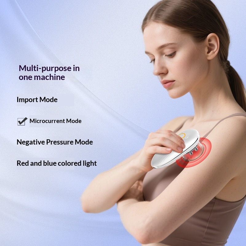 Light-based Negative-pressure Liposuction Massager, Microcurrent Facial Lifting And…
