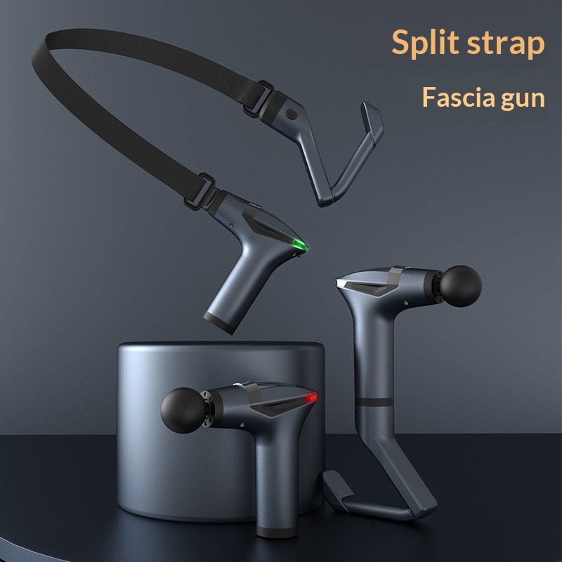 887 Split-Type Silent Fascia Gun With Detachable Handle, Vibration Belt, Massage Muscle…