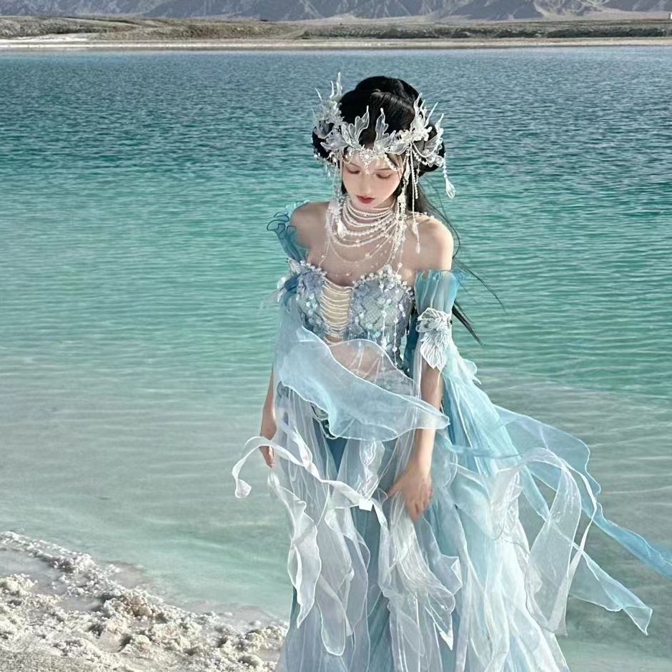 Mermaid Headpiece And Hair Accessory Set