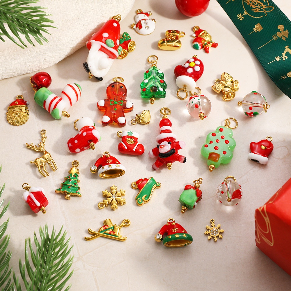 Stainless Steel Christmas Tree Necklace Pendant