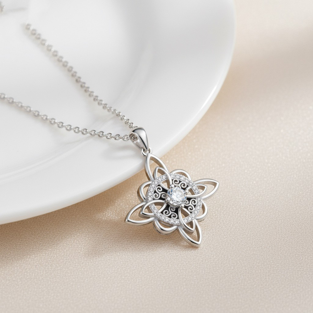 Light-luxury High-end Zircon-studded Womens Fashion Clavicle Necklace