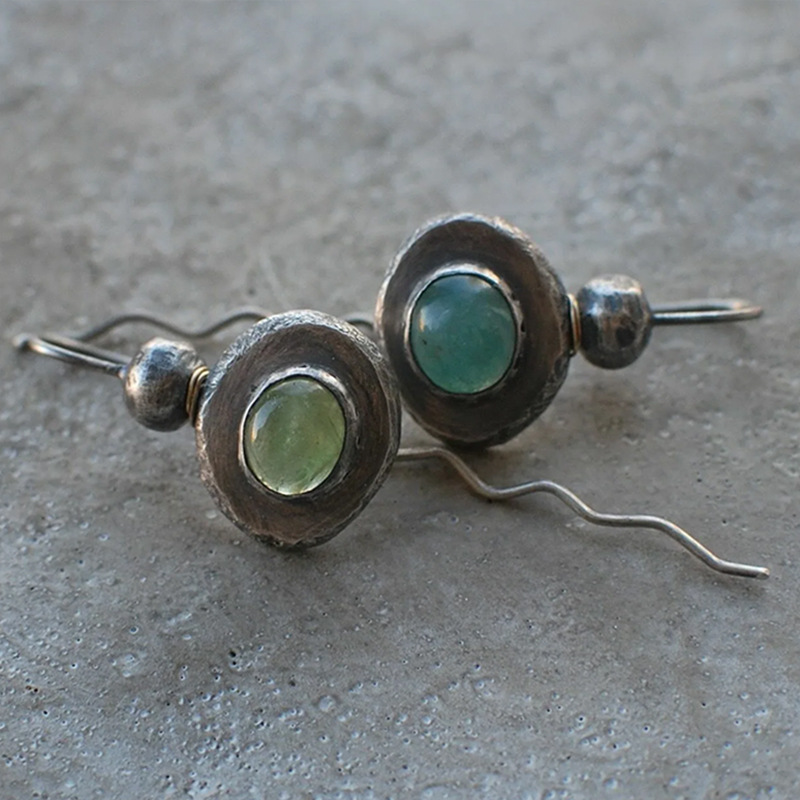 Creative Long Looped Wire Hook-shaped Earrings