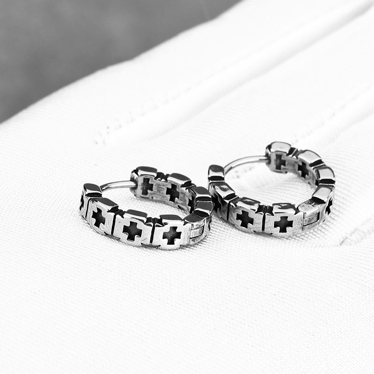 Women's Stainless Steel Vintage Earrings