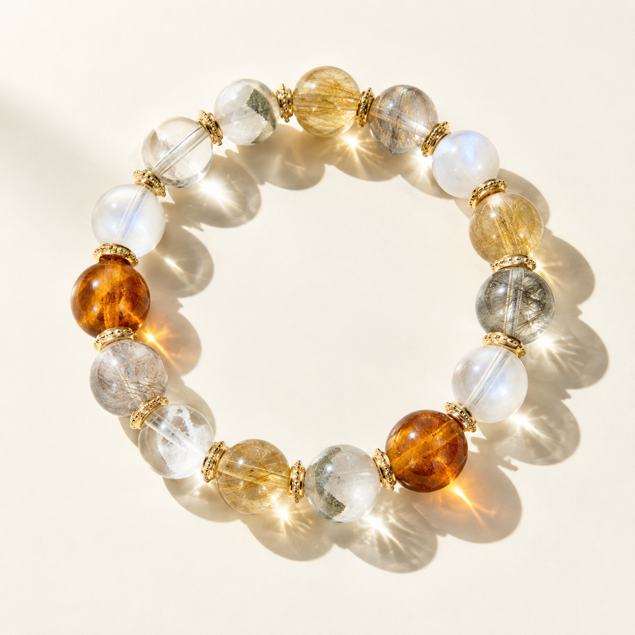 Metal Crystal Bracelet