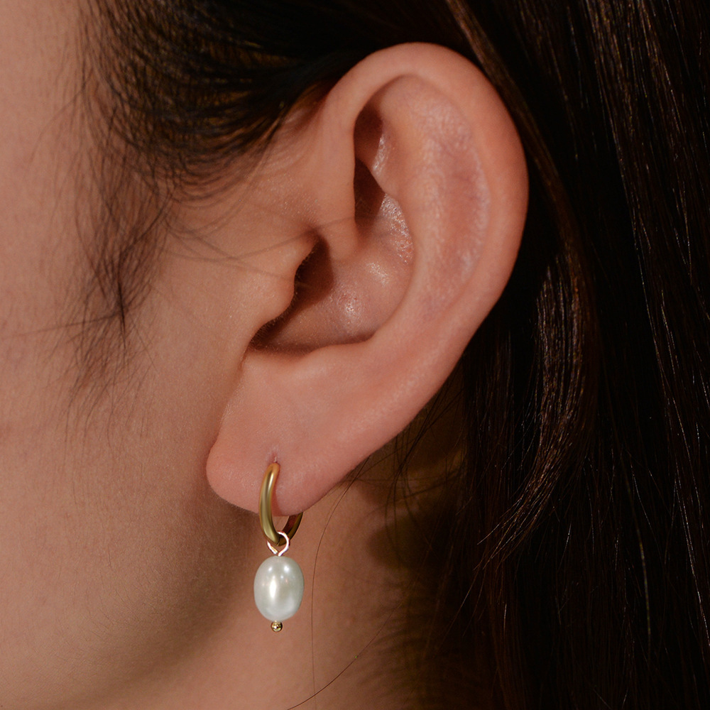 French-style Light-luxury Vintage Freshwater Pearl Earrings
