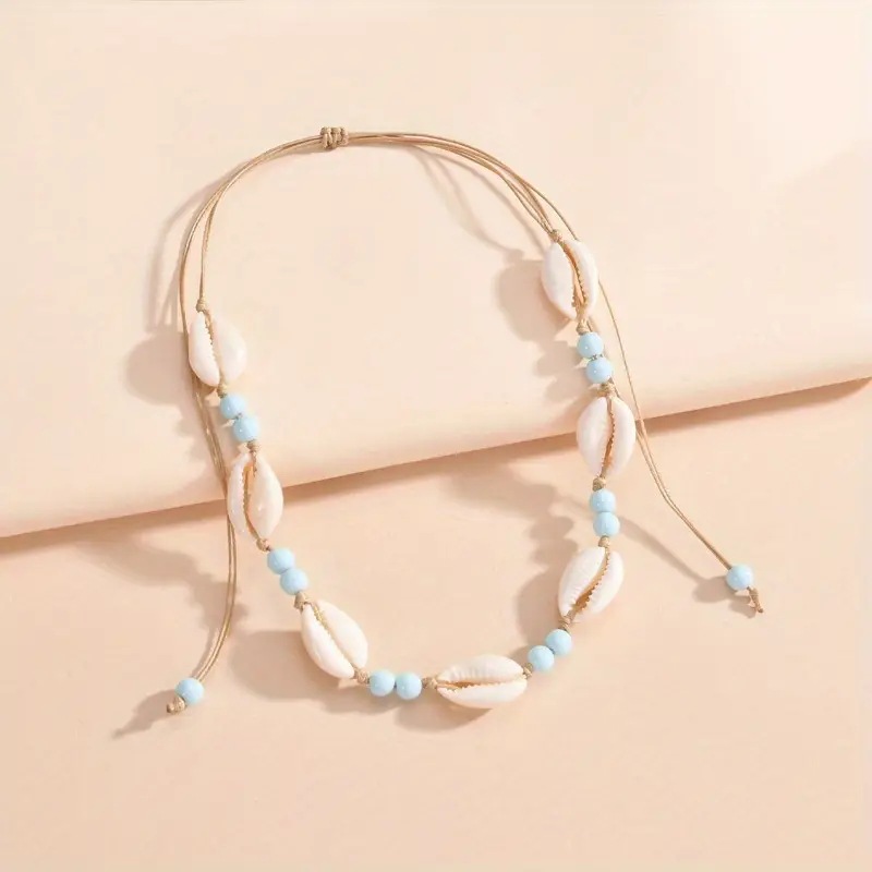 Ocean-style Beach Shell Necklace