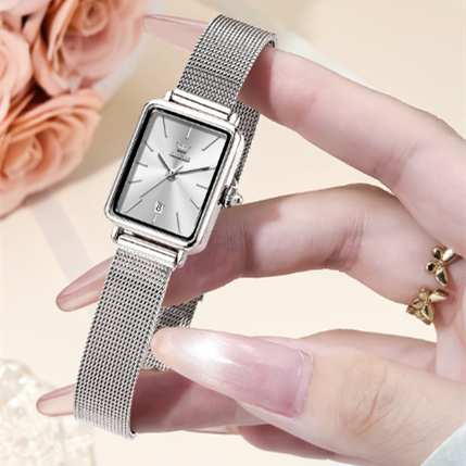 Best-selling Square-strap Ultra-thin Quartz Waterproof And Luminous Womens Watch