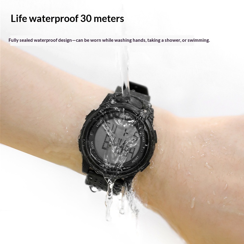 Men's Waterproof Luminous Sports Digital Watch