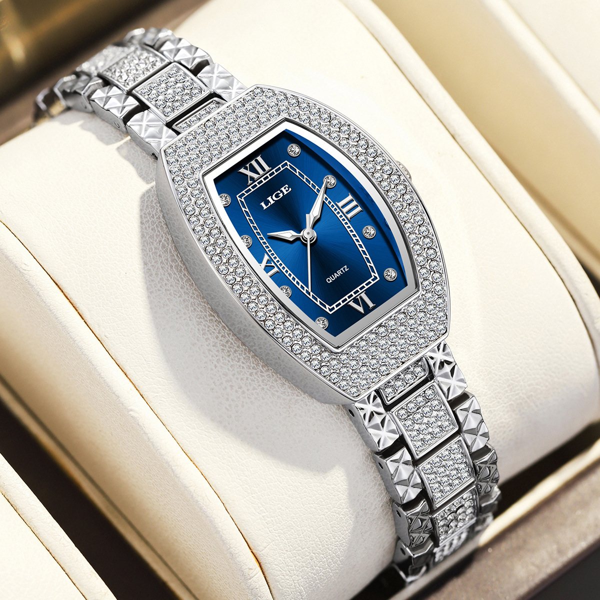 Starry Dial Diamond-encrusted Fashionable And Distinctive Watch