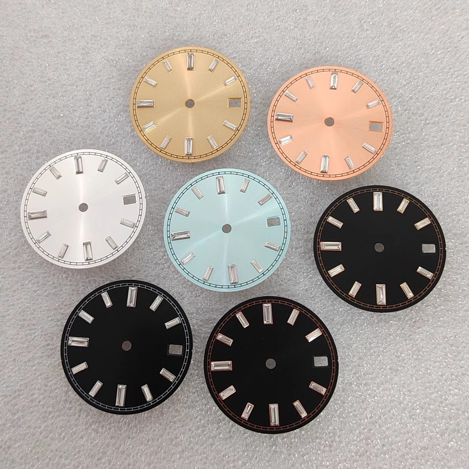 Watch Accessory 285mm Sunburst Dial With Stone-patterned Bezel, No Luminous Coating