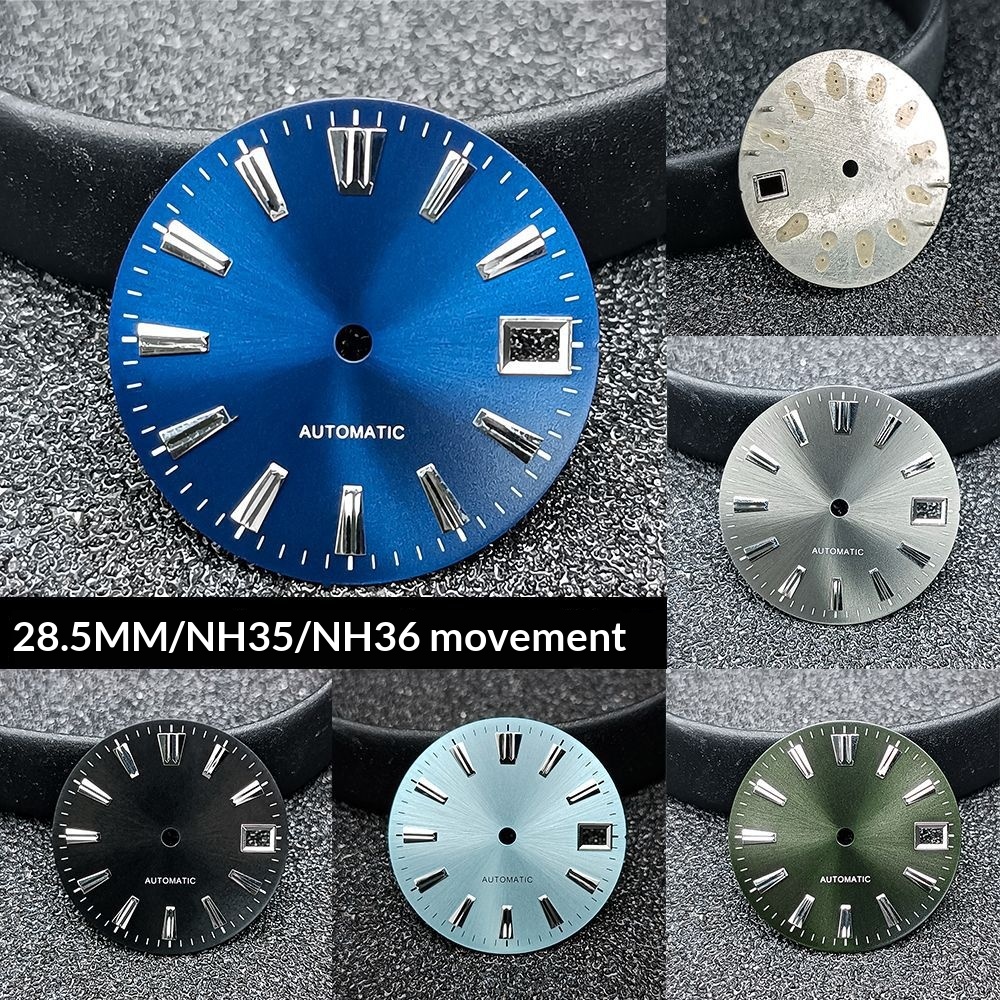 Sunburst-pattern Mechanical Watch Dial Accessory