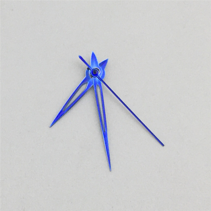 Watch Accessory Luminous Hands Assembly For NH35ANH36A Movement Blued Hands NO4