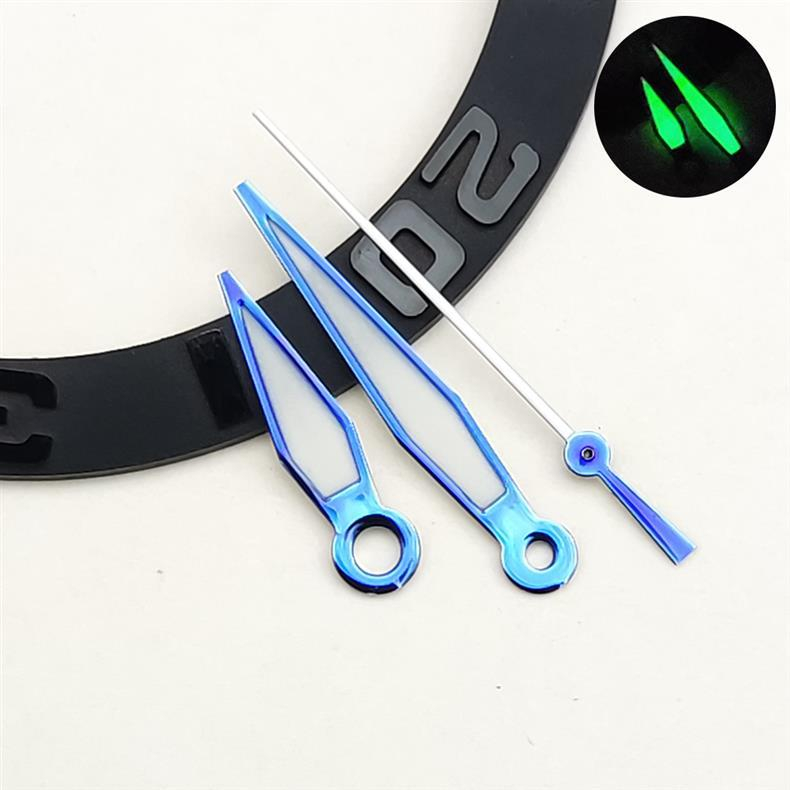 Pilots Three-hand Watch With Green Luminous Hands