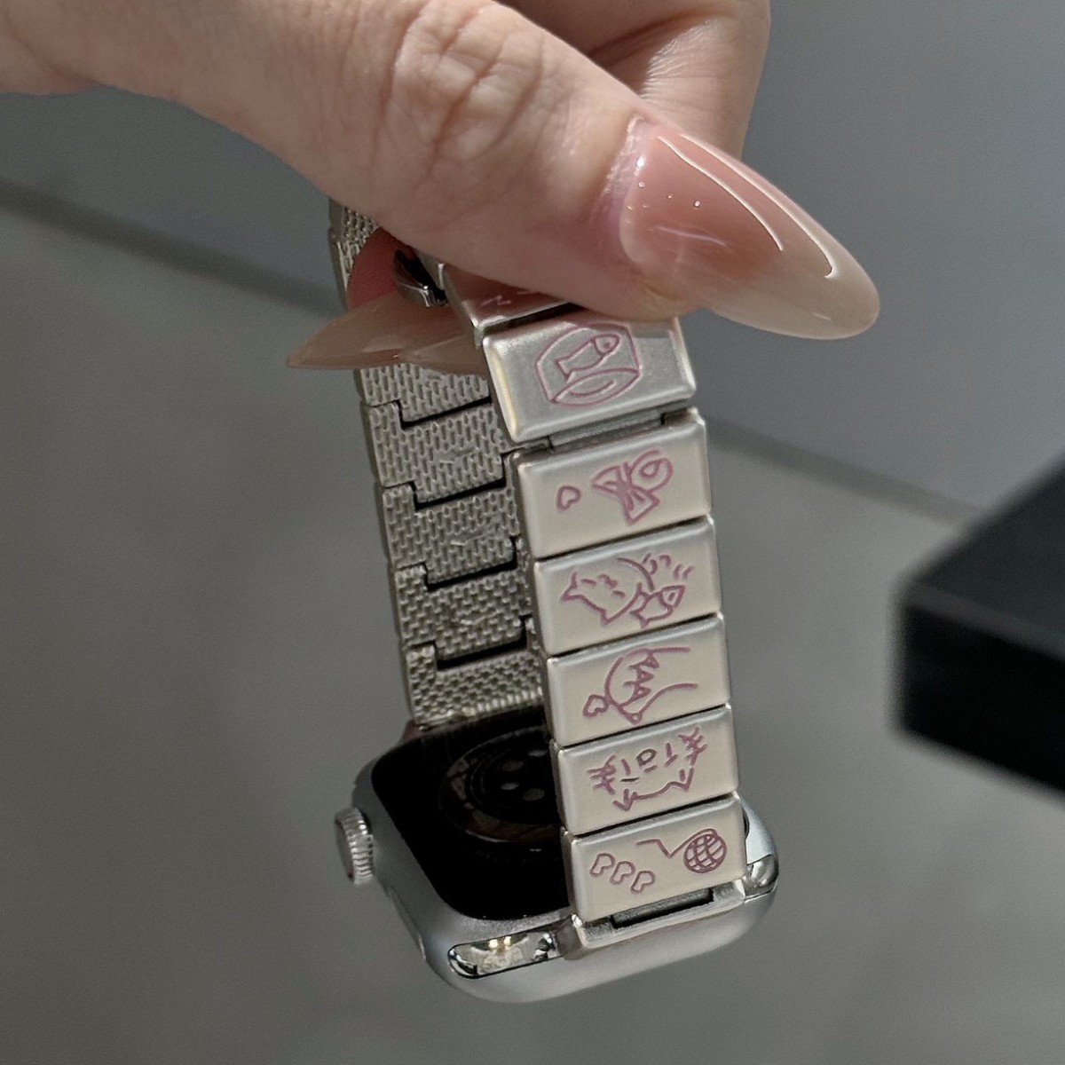 Womens Metal Watch, Adorned With Cat And Dog Motifs