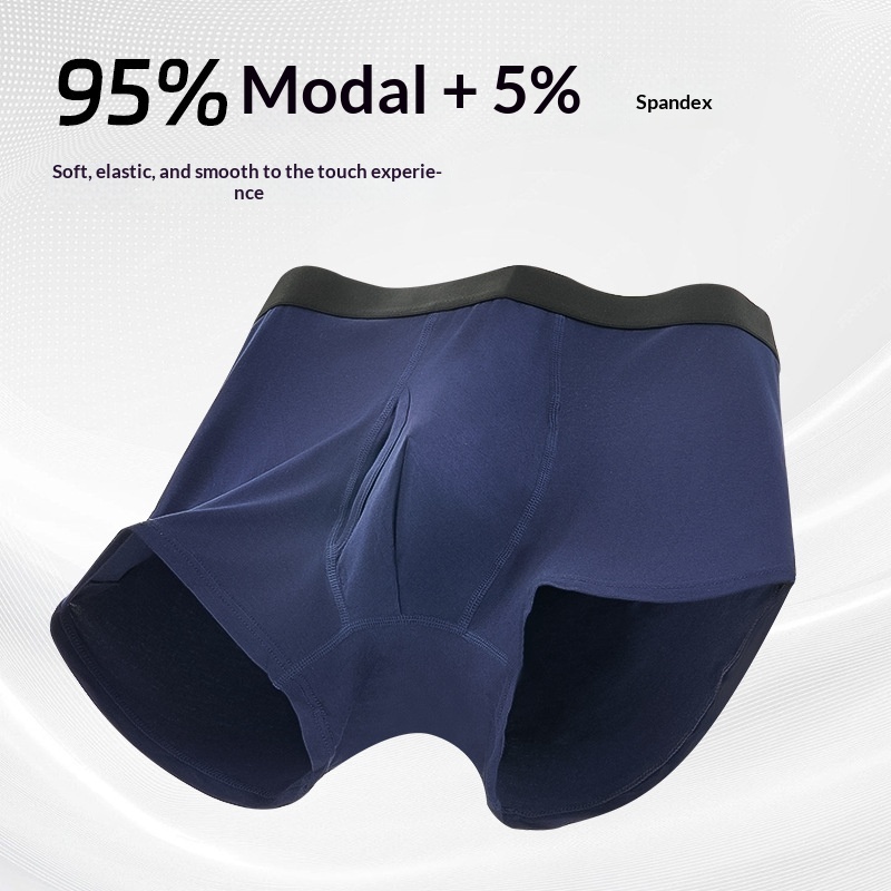 Mens Underwear Sports Plus-Size Boxer Briefs