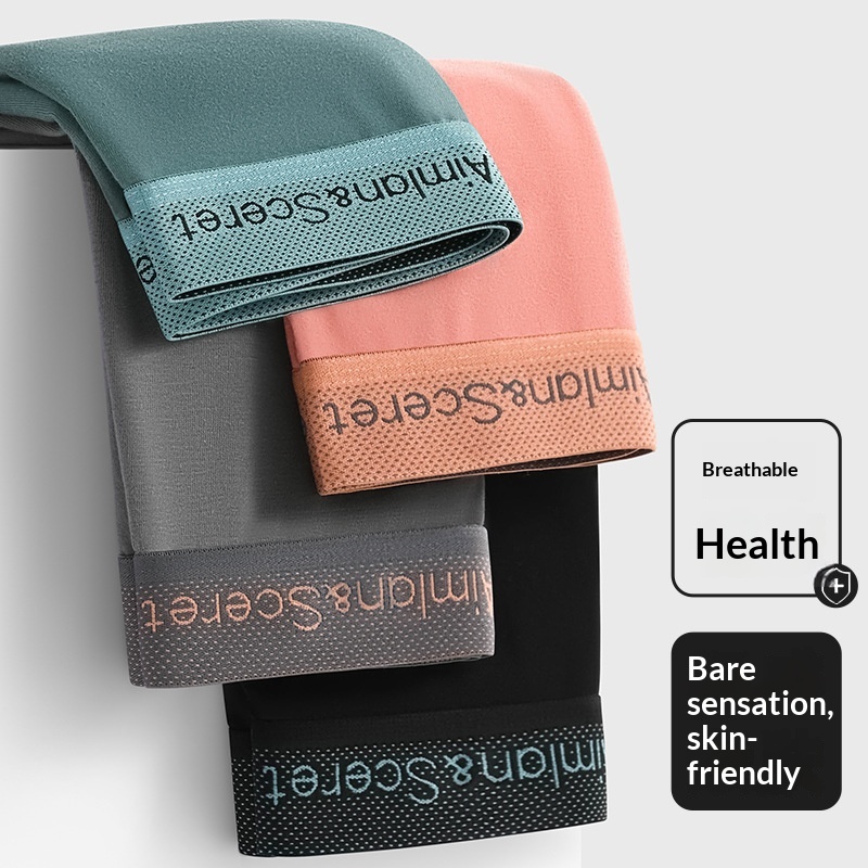 Men's Plus-Size Breathable Boxer Briefs For Sports