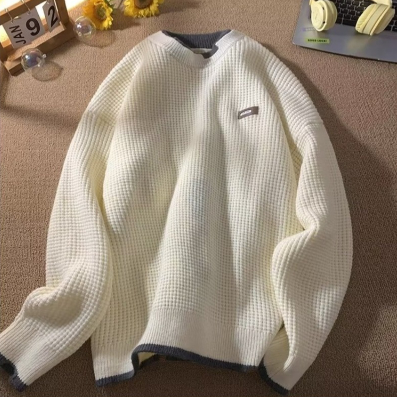 Retro High-grade Cotton Knitwear Bottoming Sweater