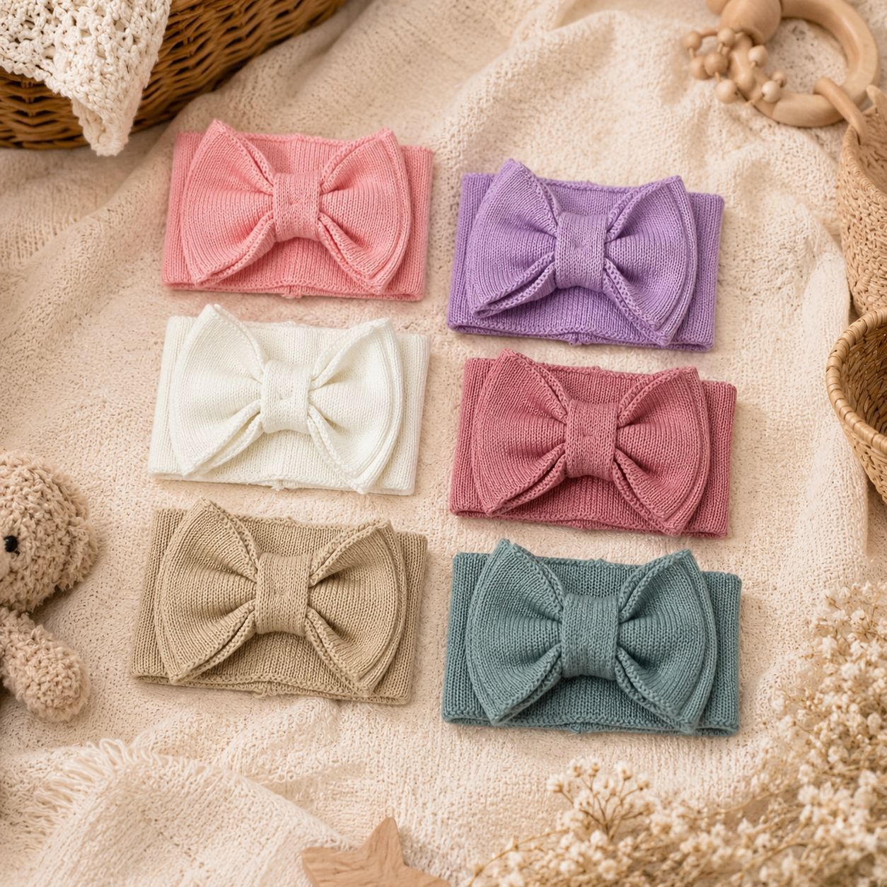 Cotton Jumpsuit Accessories Ornament Headband Socks And Hat