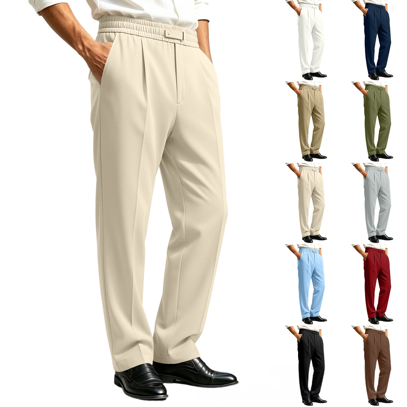 Men's Straight-leg Casual Versatile Pants