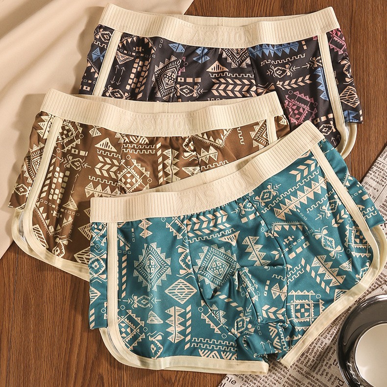 Men's Casual Antibacterial Breathable Briefs