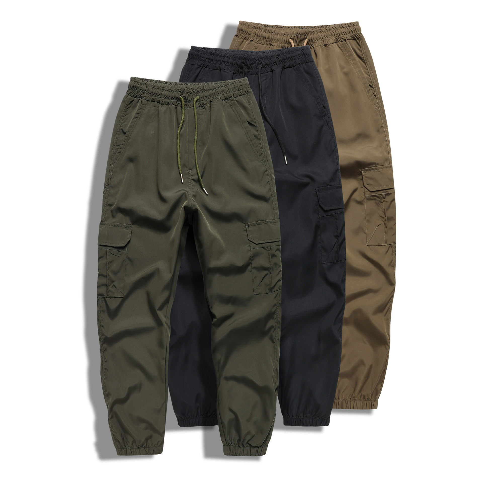 Men's Quick-drying Straight-leg Pants For Spring And Autumn