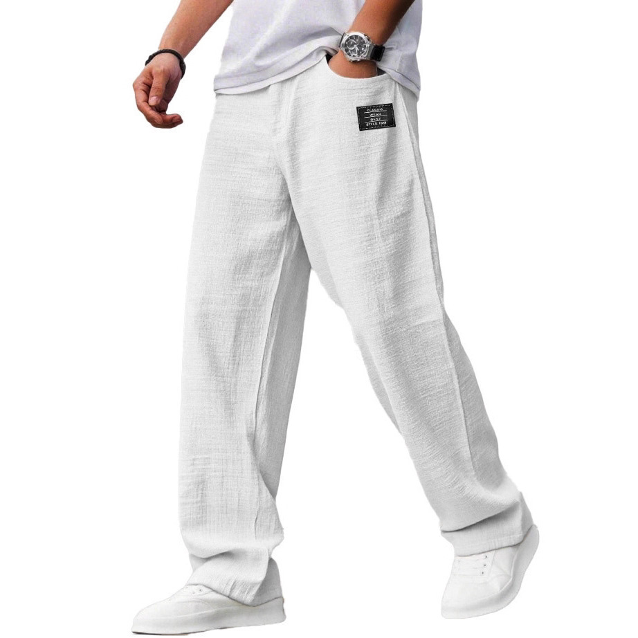 Autumn And Winter New Casual Men's Clothing Embroidered Logo Fashion Loose Cotton And…