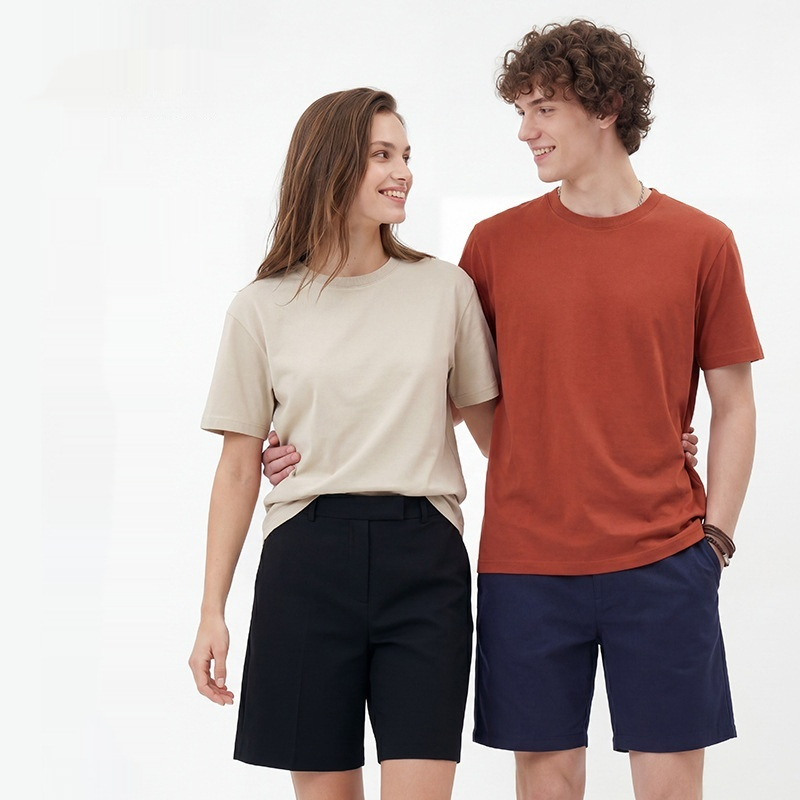 Men's And Women's Loose-fitting Wrinkle-resistant Top