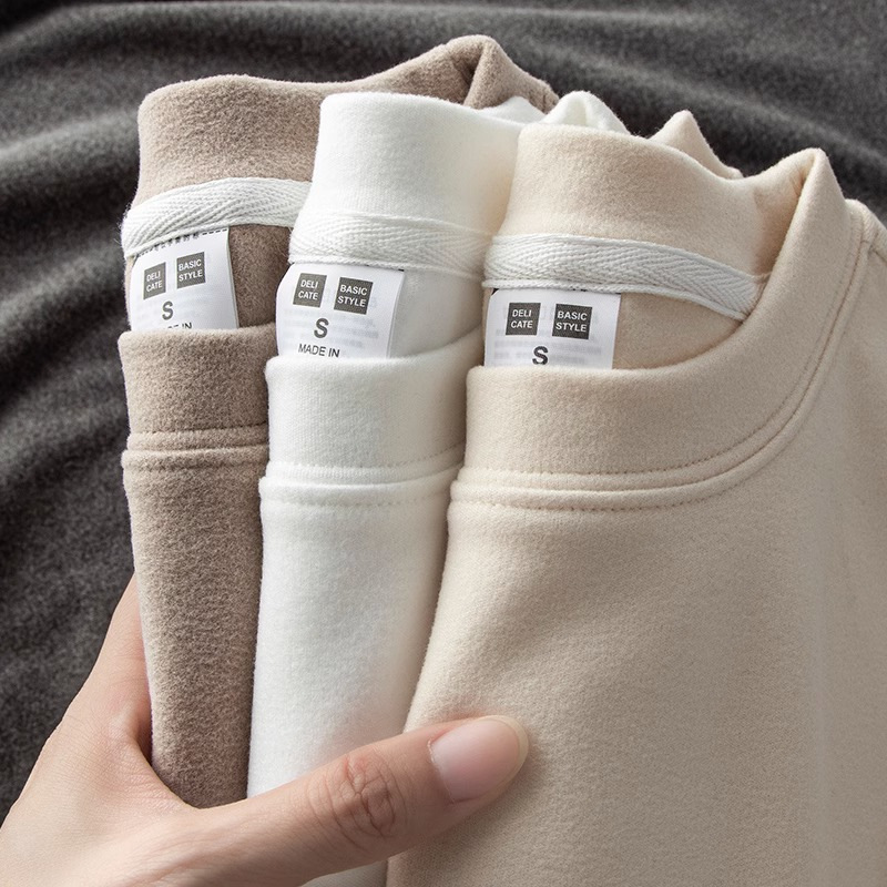 Mens Thermal Base Layer Shirt For Autumn And Winter Fleece-lined Extra-thick And Warm…