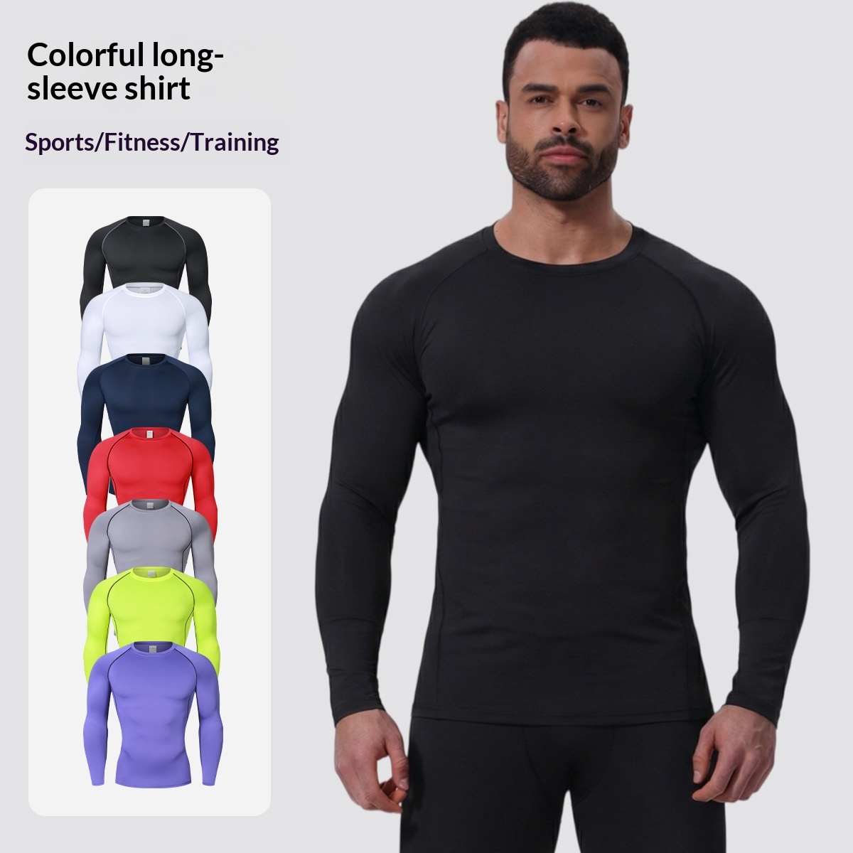 Men's Outdoor Sports Training Cycling Long-sleeve